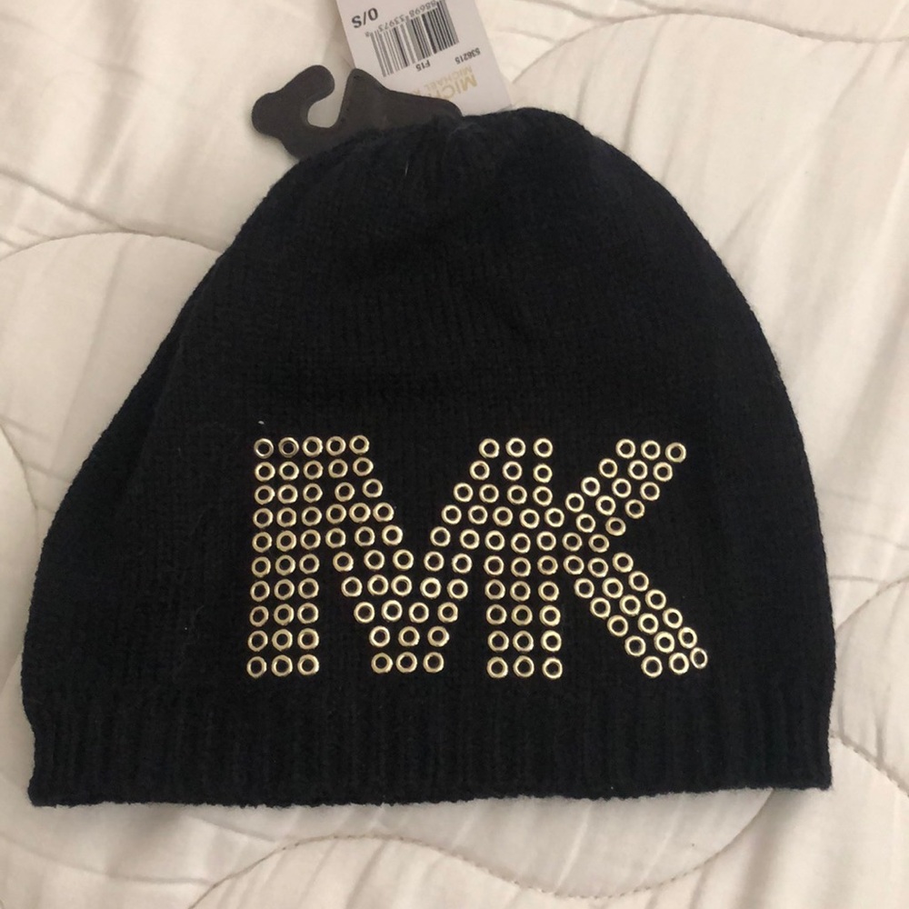 Michael Kors black beanie
